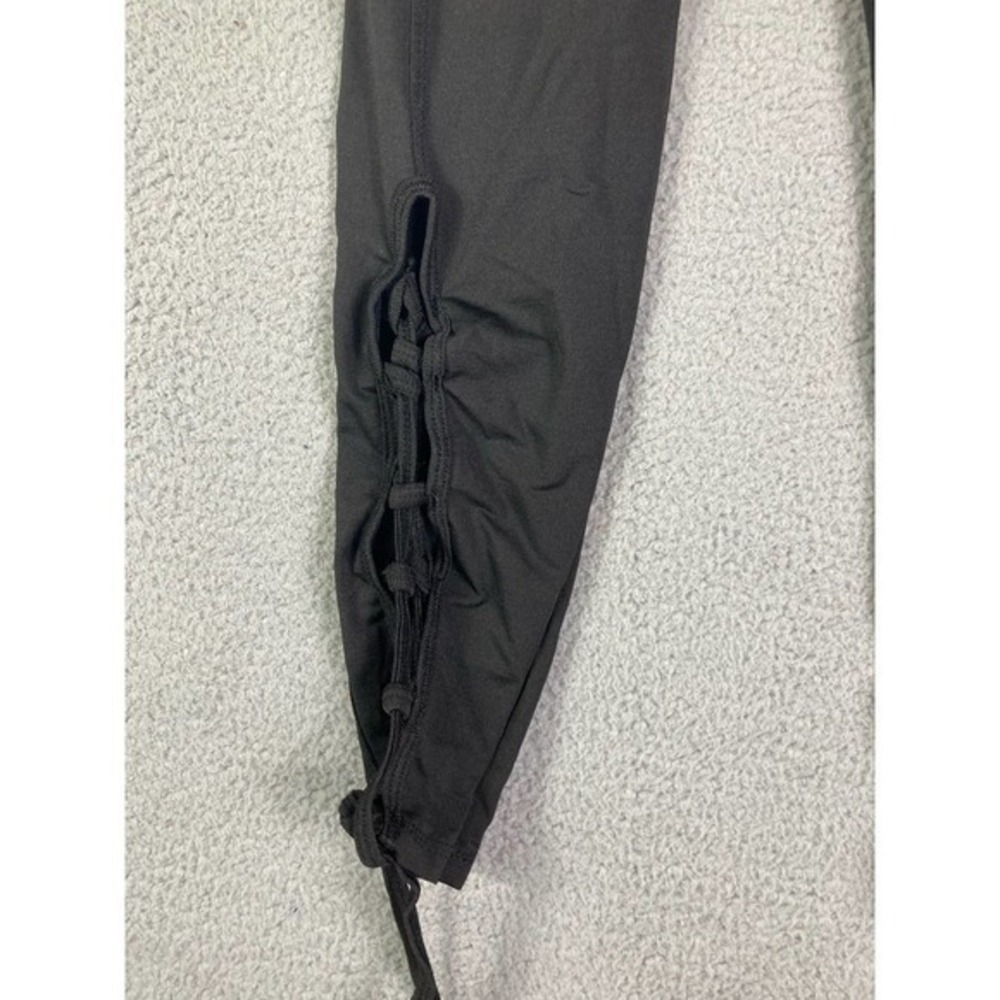 Leggings Pants Women Yoga Solid Size 28 - 34 Waist Medium Black New NWT Athletic - Picture 9 of 11